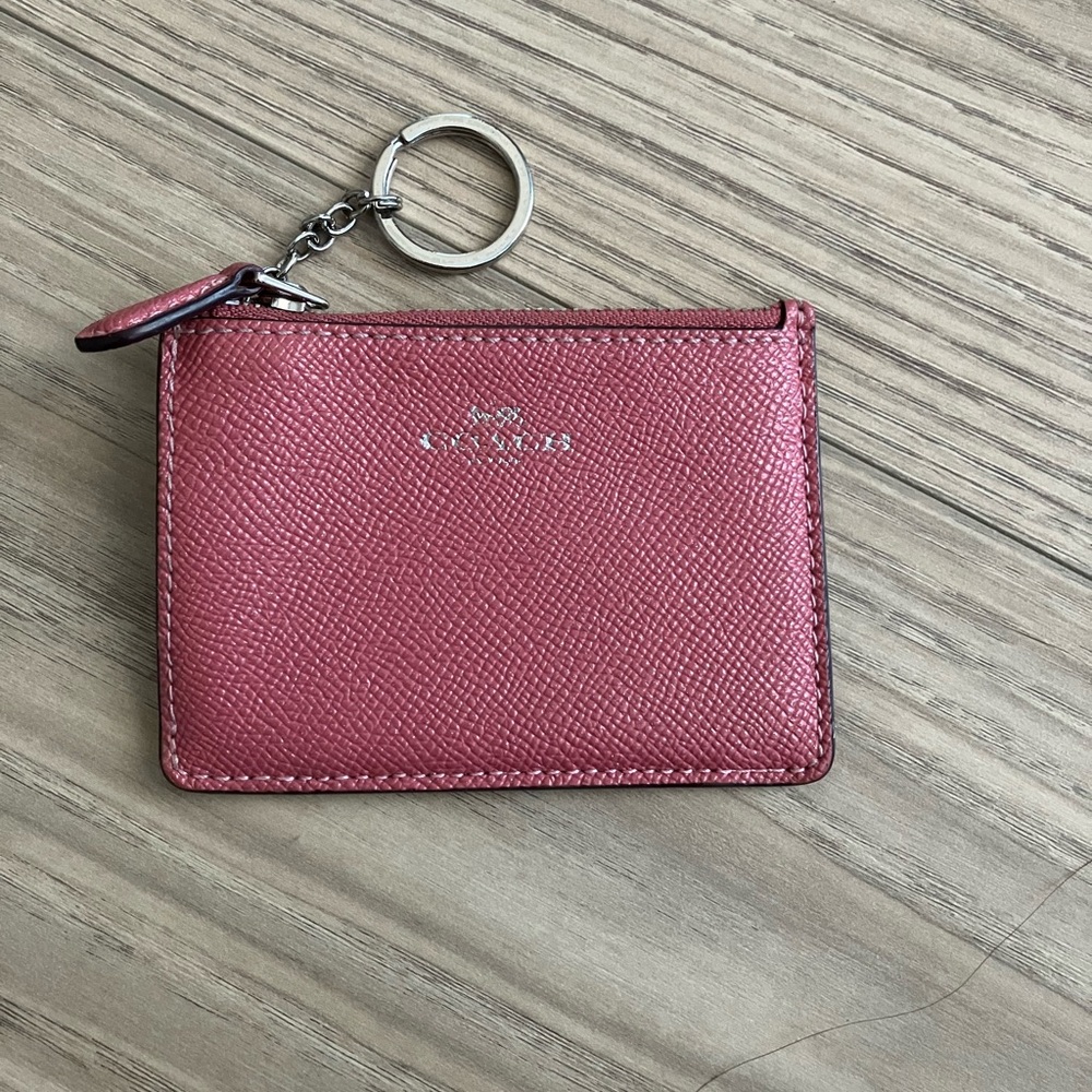 Coach key chain wallet